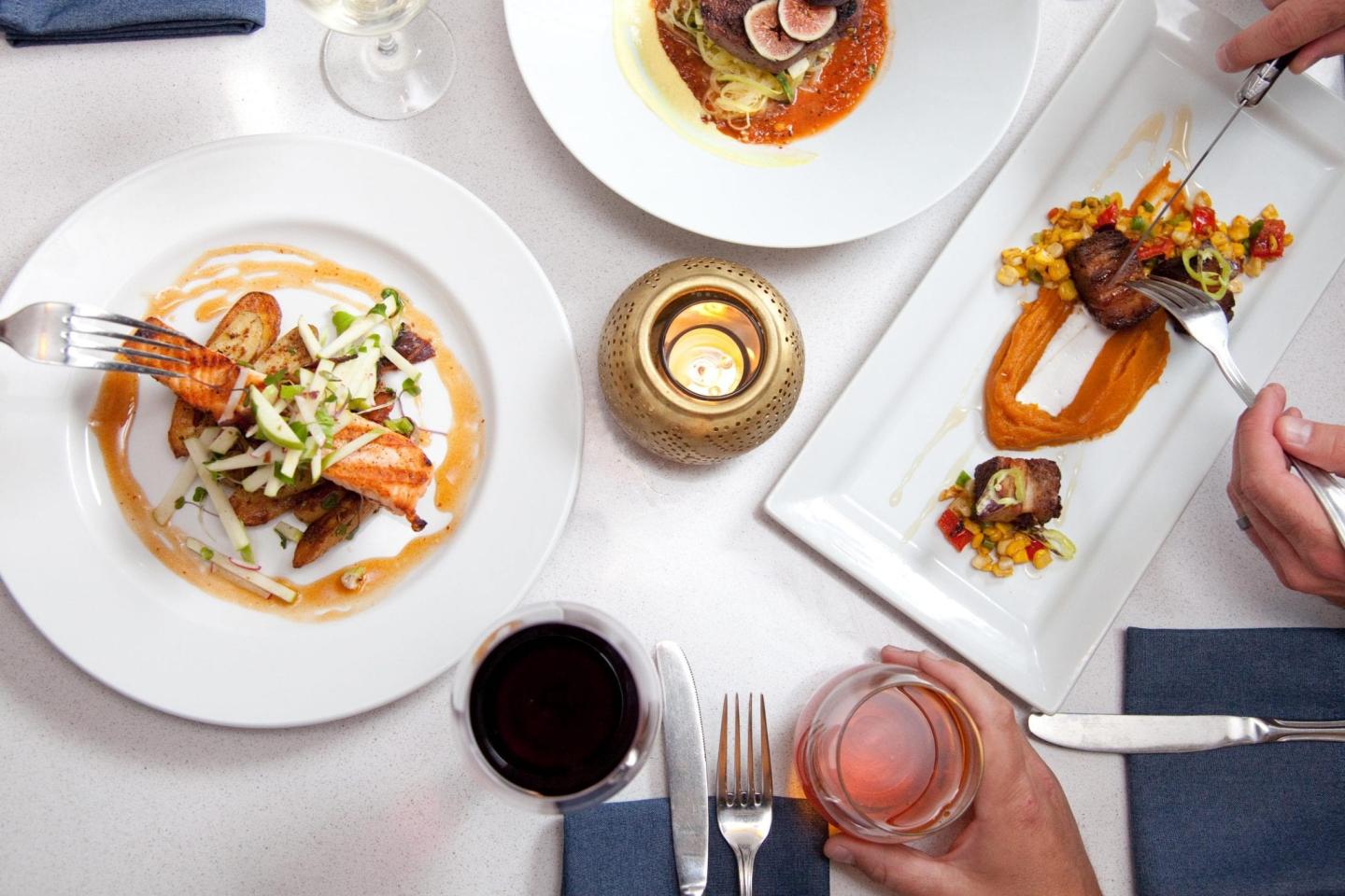 Cozy Winter Dining in Stowe