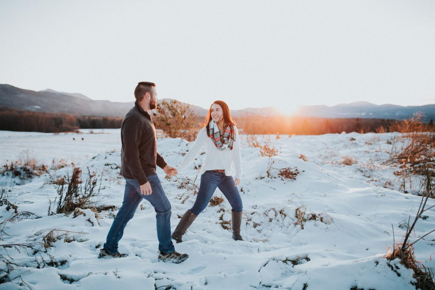 Romantic Winter Date Ideas in Stowe