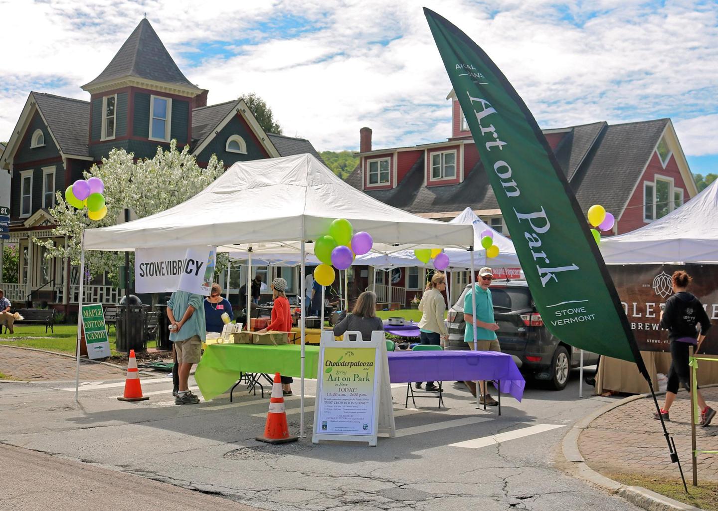 Art on Park Summer Series Kicks Off in Stowe July 11