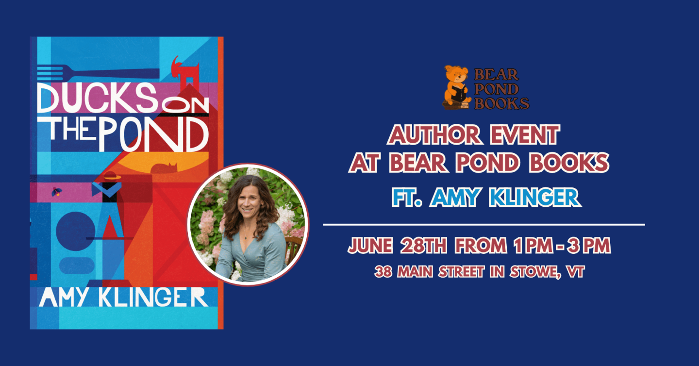 Author Event at Bear Pond Books: Amy Klinger