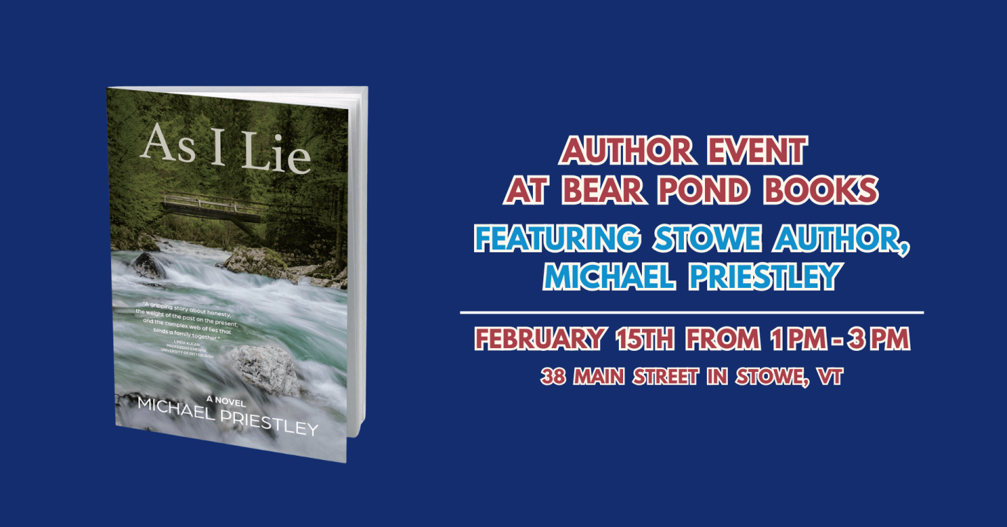 Author Event at Bear Pond Books: Michael Priestley