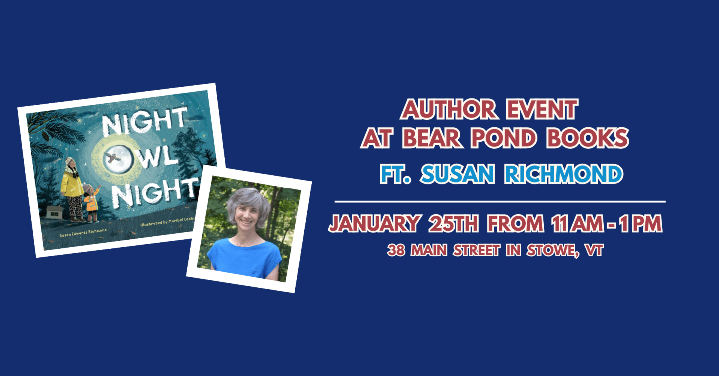 Author Event at Bear Pond Books: Susan Edwards Richmond