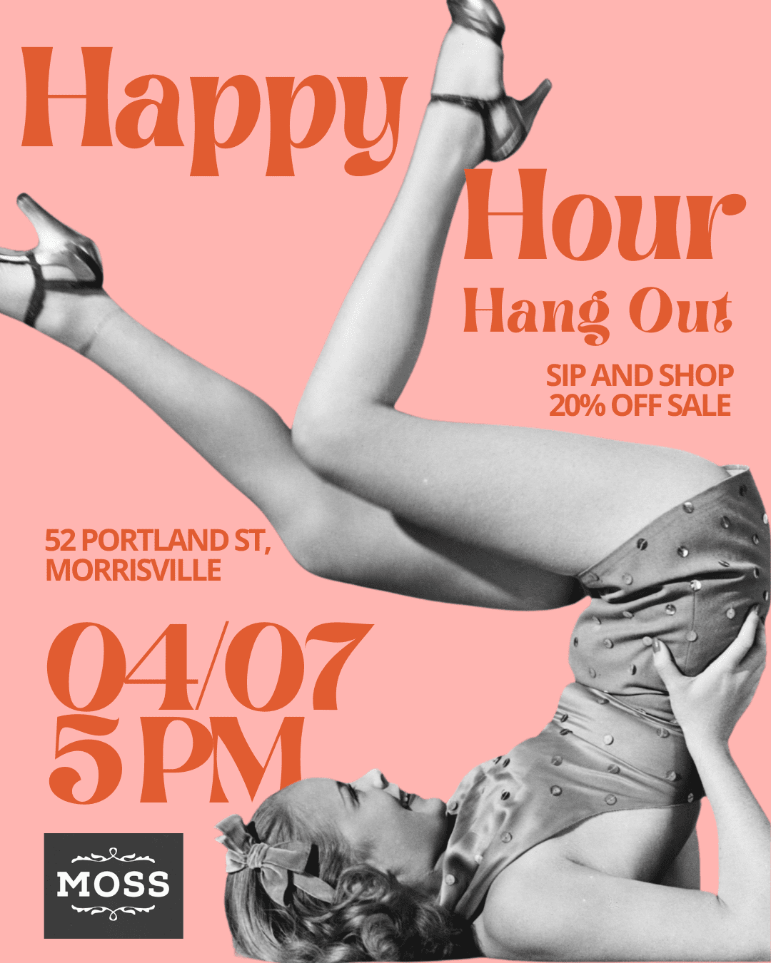 Happy Hour Hang Out @ Moss Home Goods