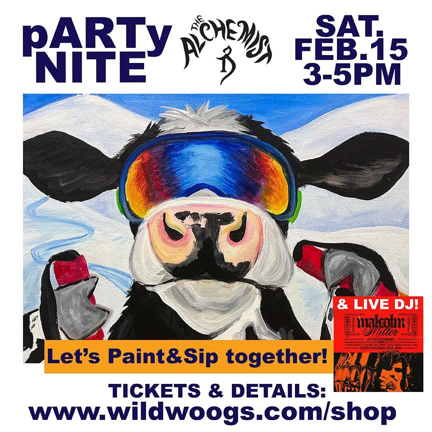 pARTy NITE Paint + Sip @ The Alchemist