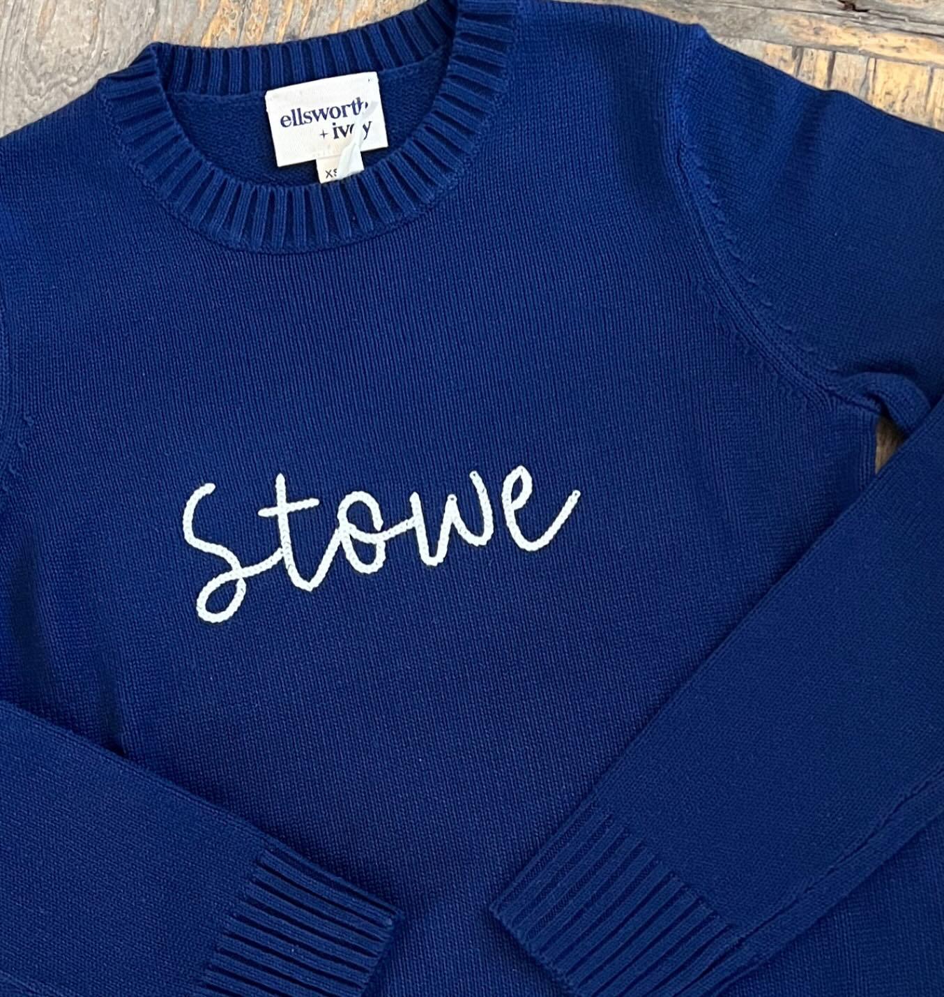 Stowe Sweater from Ellsworth&Ivey
