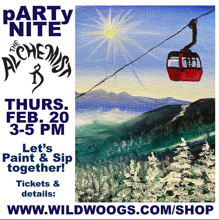 pARTy NITE Paint + Sip @ The Alchemist