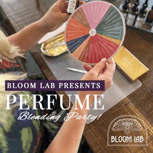Perfume Making Event with Bloom Lab
