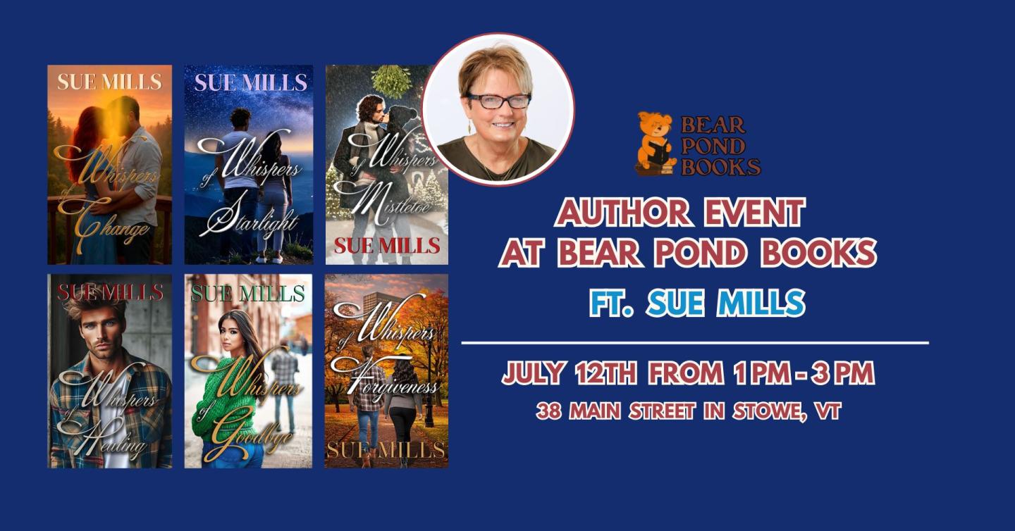 Sue Mills at Bear Pond Books