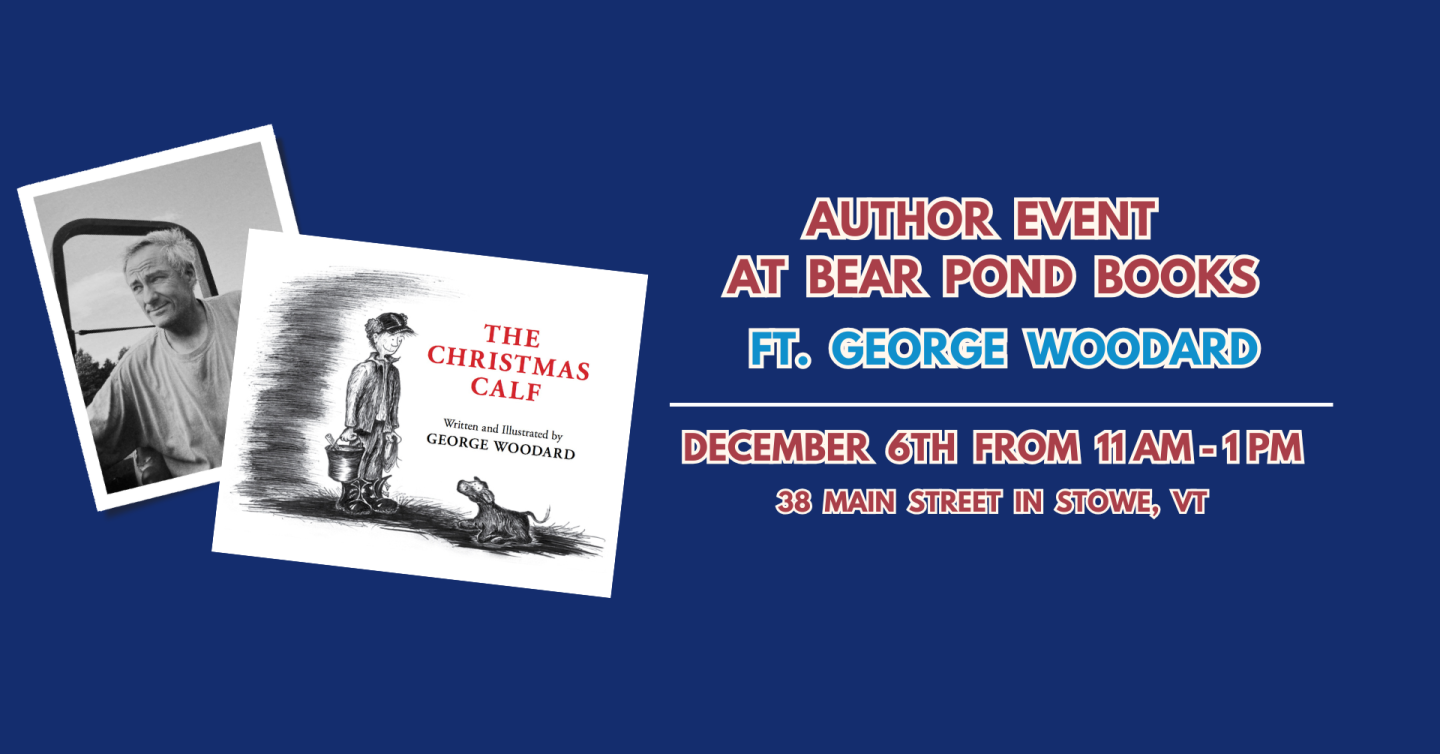 George Woodard at Bear Pond Books, 12/6