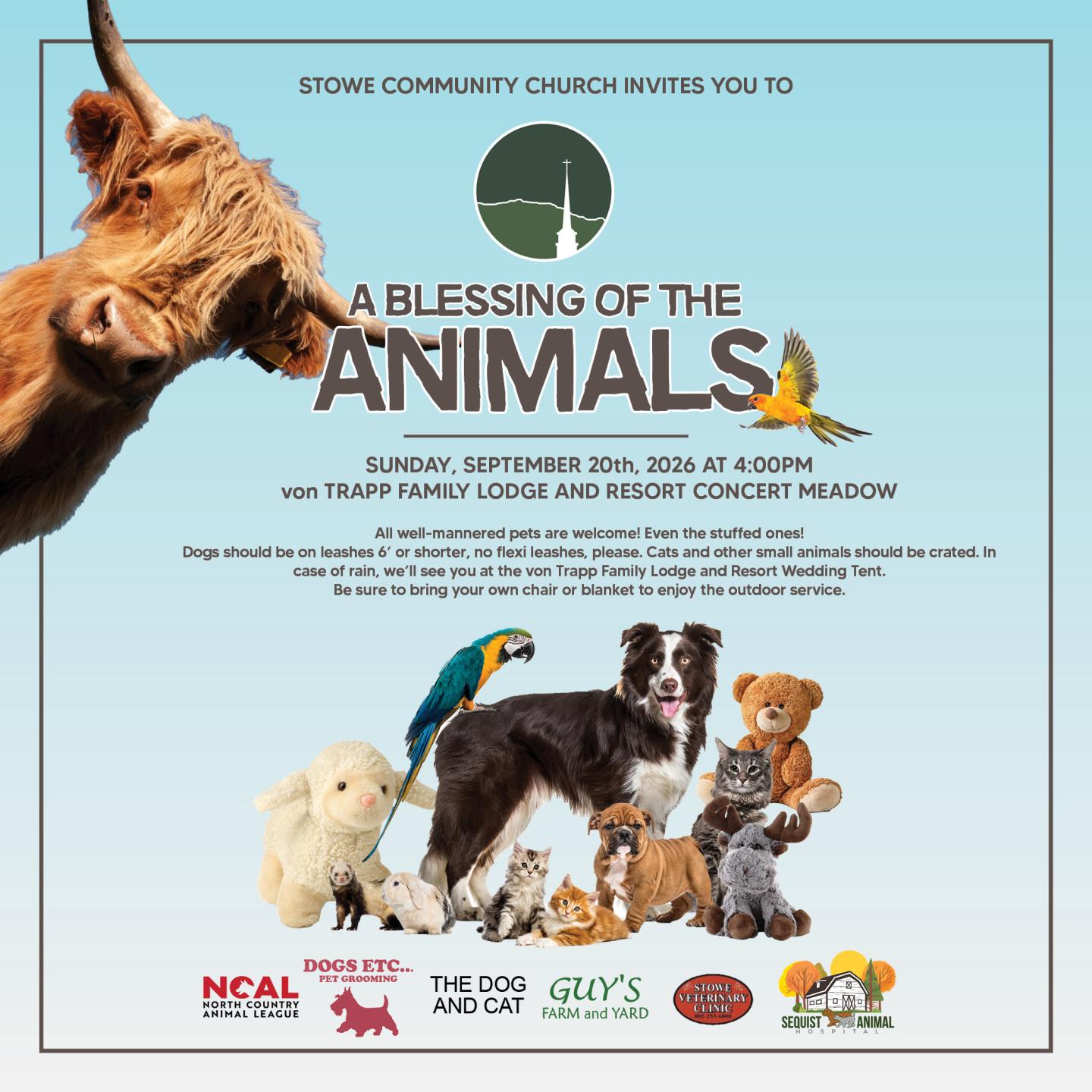 Blessing of the Animals