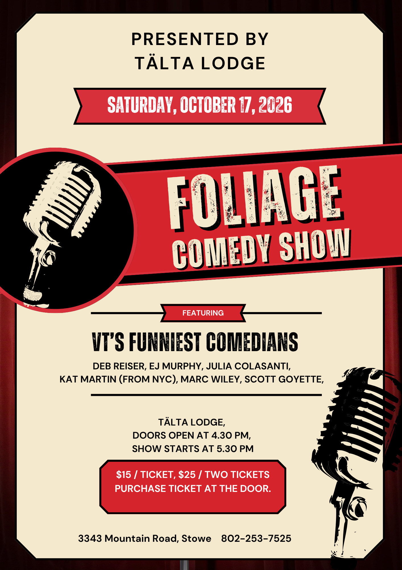 Comedy Poster