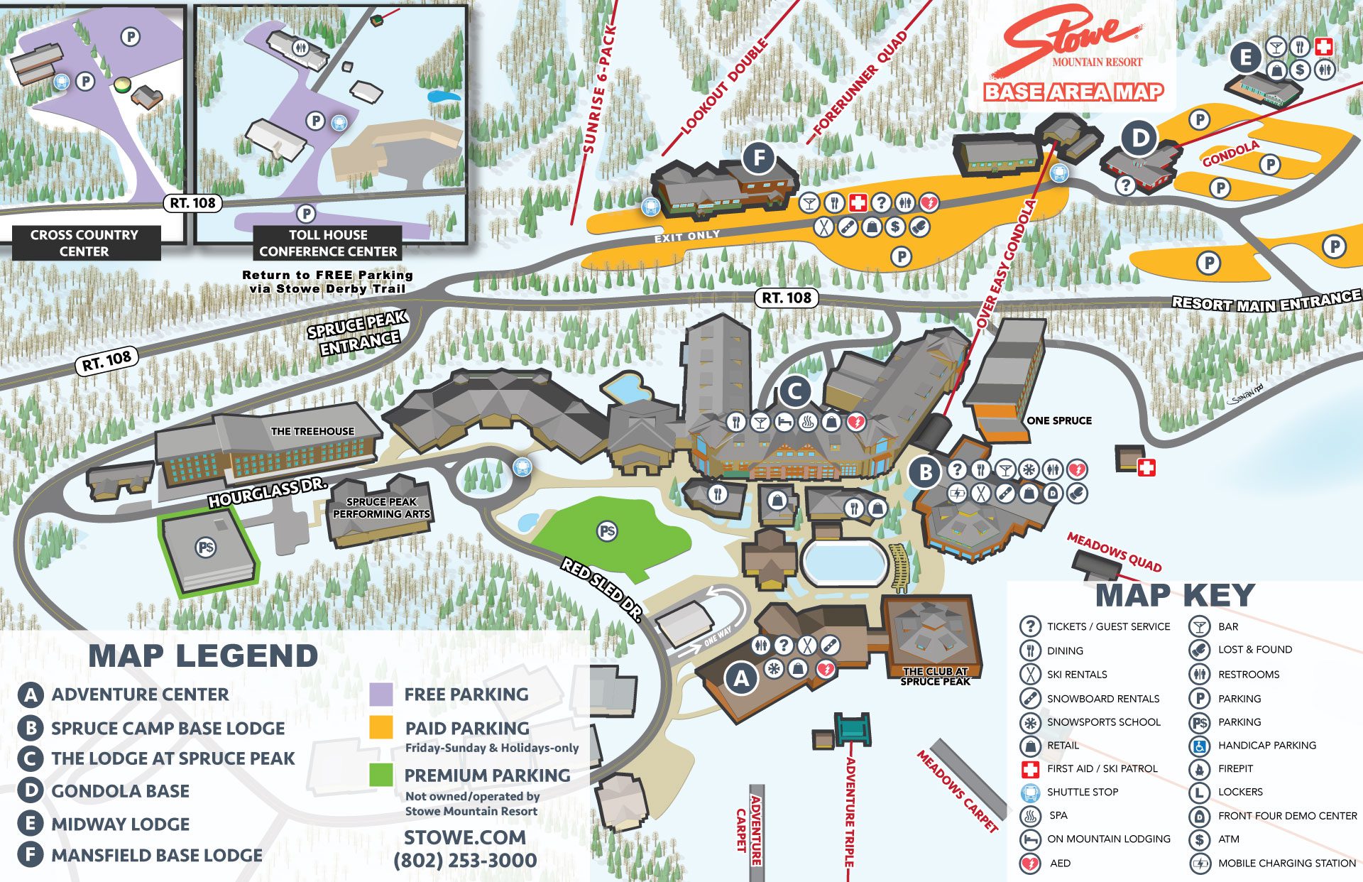 Stowe Mountain Resort Website 2024 - Emelia Sidonnie