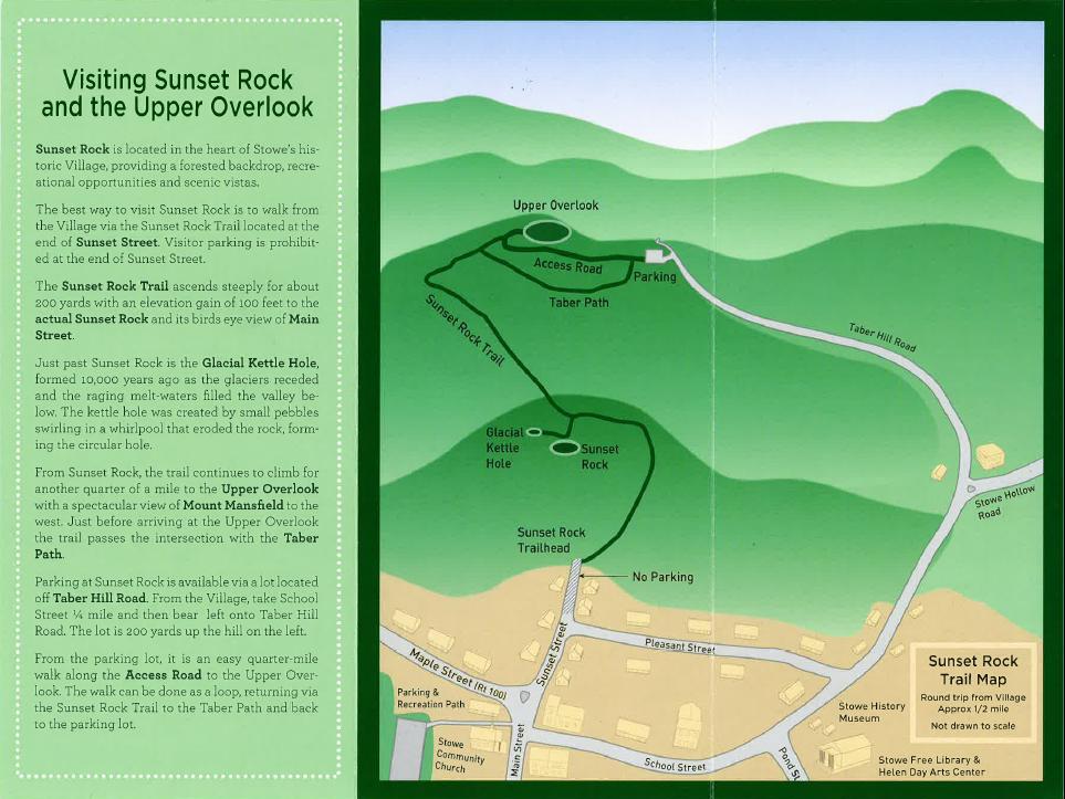 Stowe Village Map